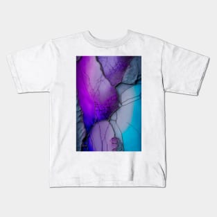 Heather Storm - Abstract Alcohol Ink Resin Art Kids T-Shirt